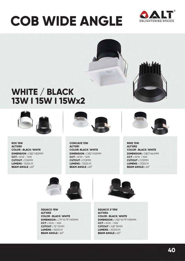 ALT COB Wide Angle - catalogue photo