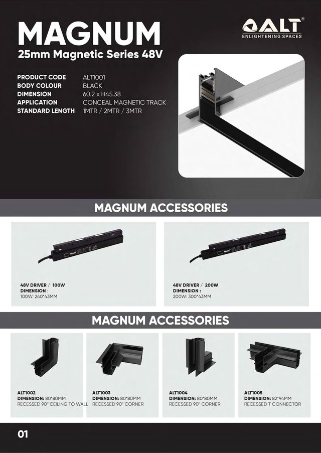 ALT 25mm Magnetic Series - catalogue photo
