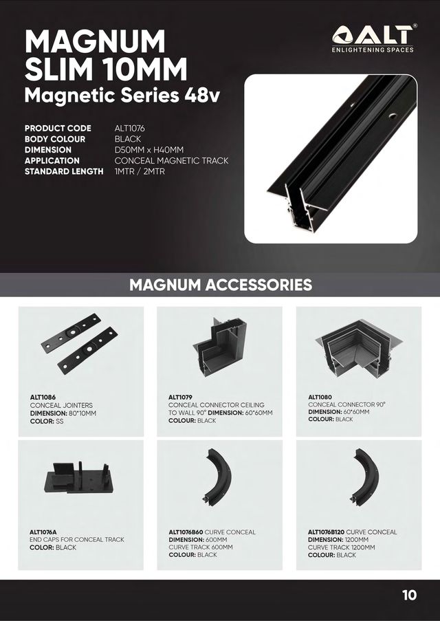 ALT Slim 10mm Magnetic Series - catalogue photo
