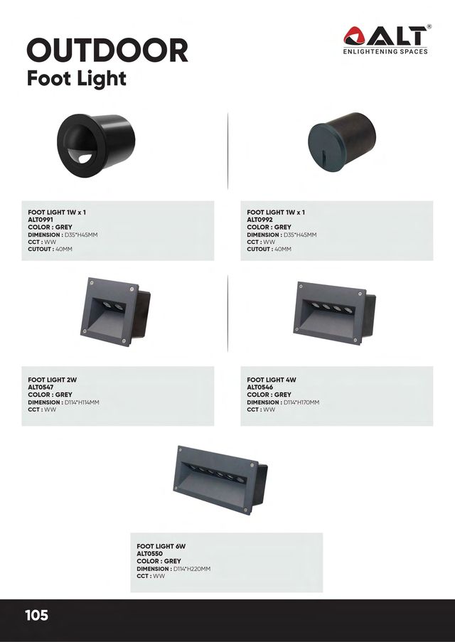 ALT Foot Light - catalogue photo