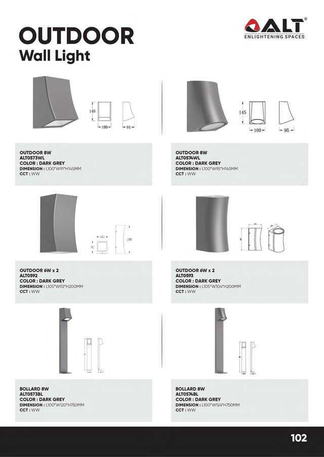 ALT Wall Washer (Outdoor) - catalogue photo